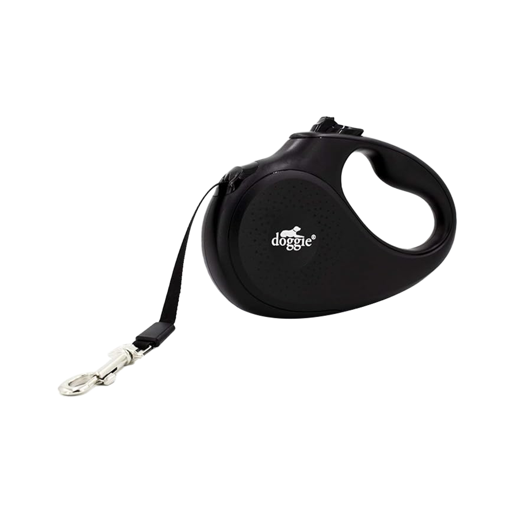 Doggie Master Otomatik Siyah Köpek Tasması S (15 kg)
