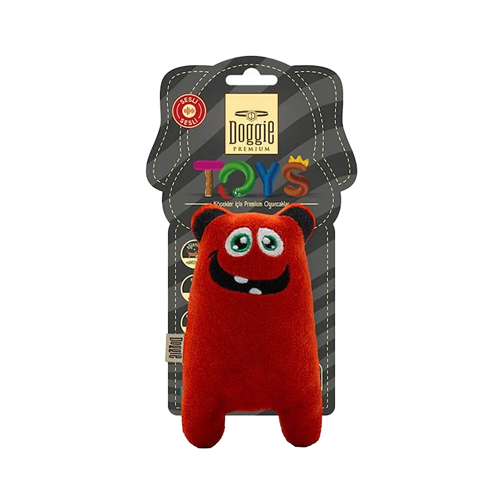 Doggie Peluş Şaşkın Emoji Köpek Oyuncağı (11 cm)