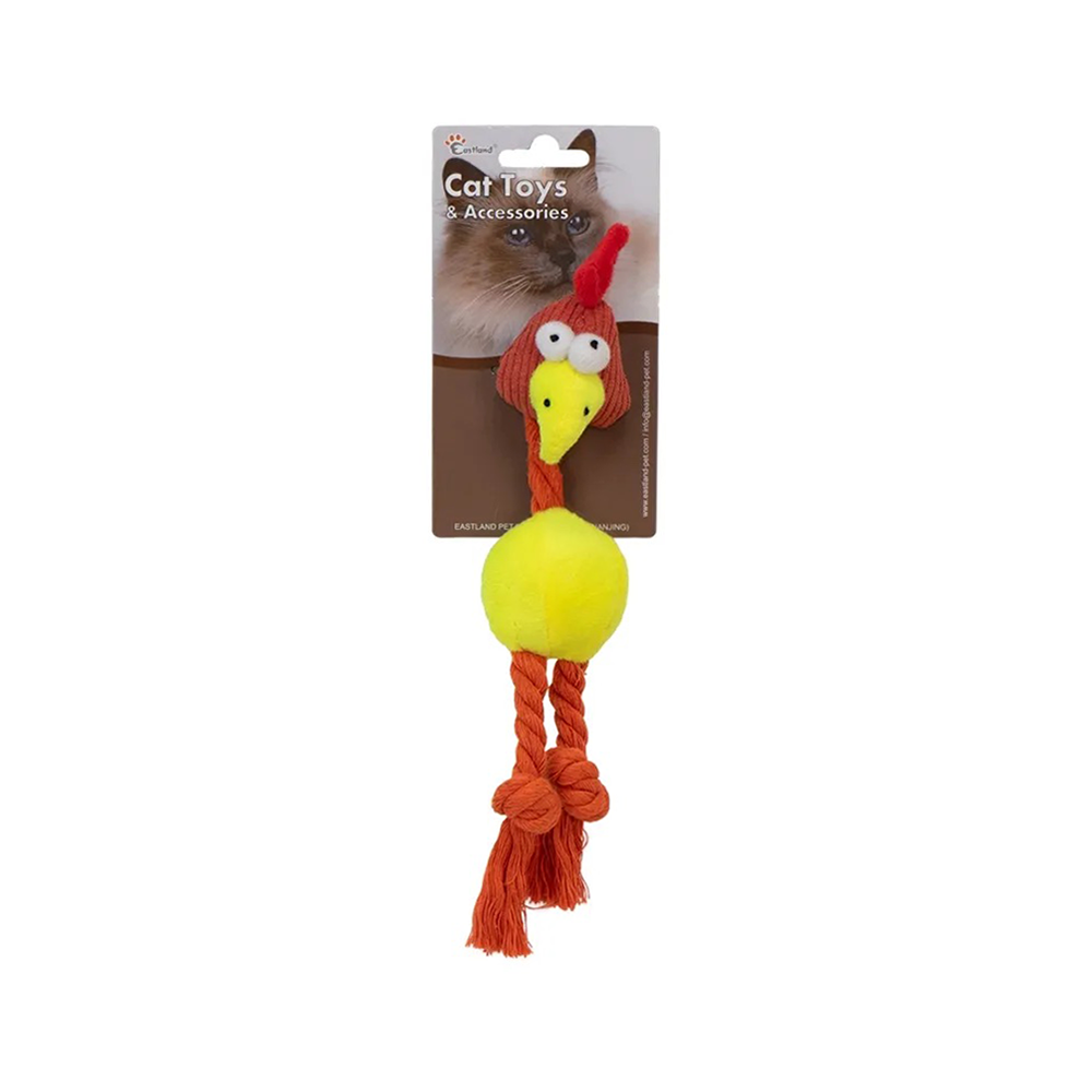 Eastland Catnipli Peluş Horoz Kedi Oyuncağı (20 cm)