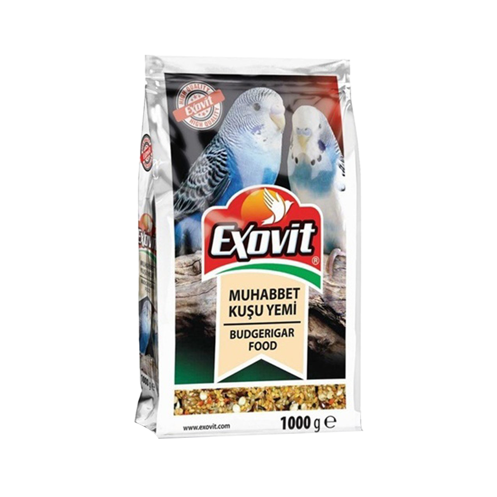 Exovit Yetişkin Muhabbet Kuşu Yemi (1 kg)