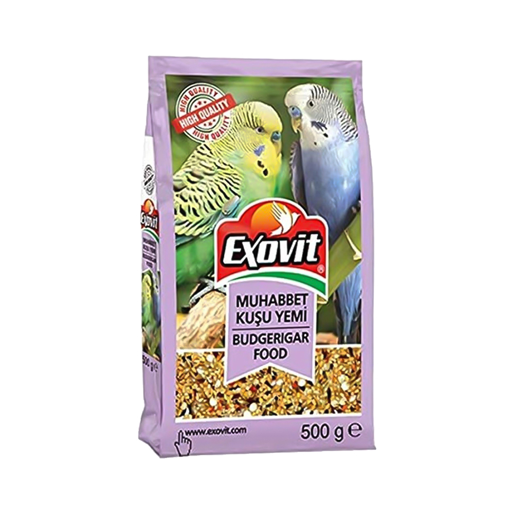 Exovit Yetişkin Muhabbet Kuşu Yemi (500 g)