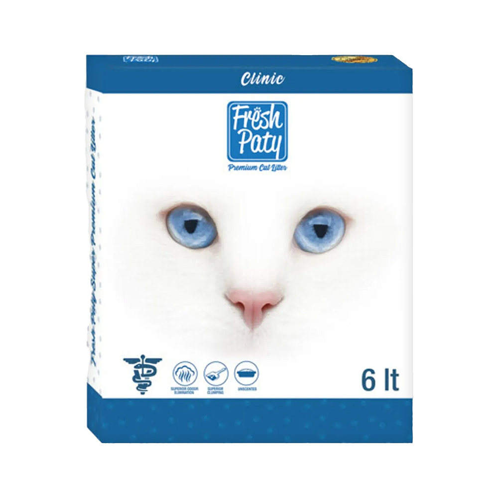 Fresh Paty Clinic Kokusuz Ultra Topaklaşan Bentonit Kedi Kumu (6 L)