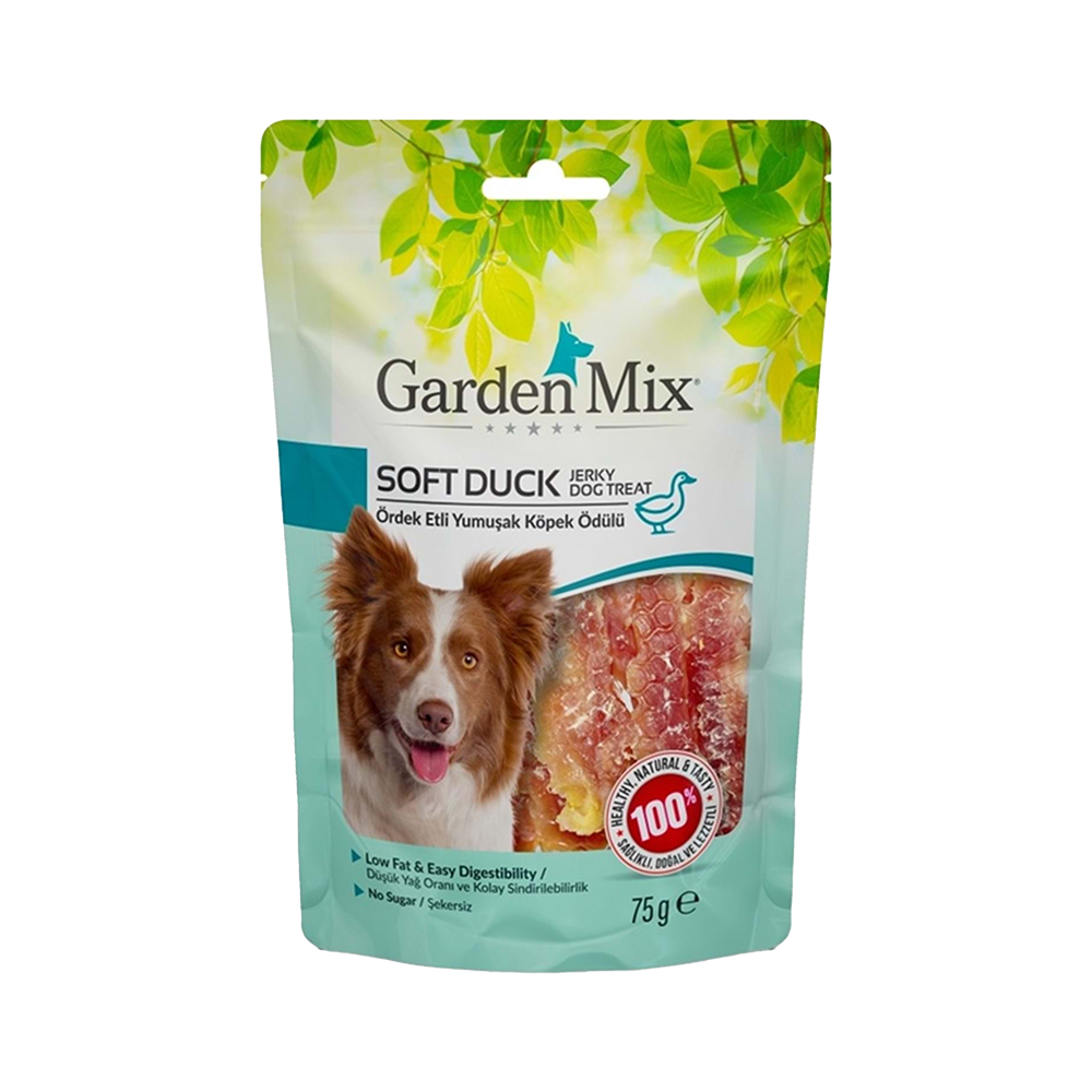 Garden Mix Ördek Etli Yumuşak Köpek Ödül Maması (75 g)