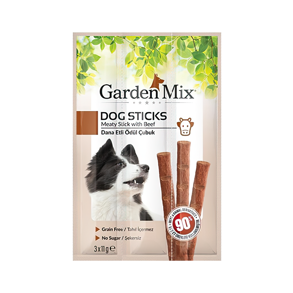 Garden Mix Dana Etli Stick Ödül Çubuk (3 x 11 g)