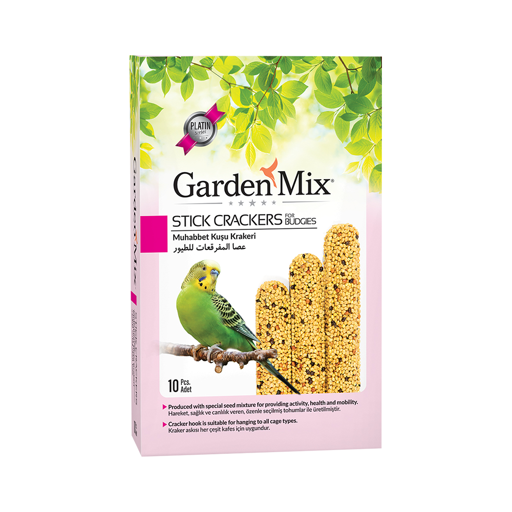 Garden Mix Muhabbet Kuşu Krakeri 10'lu (270 g)