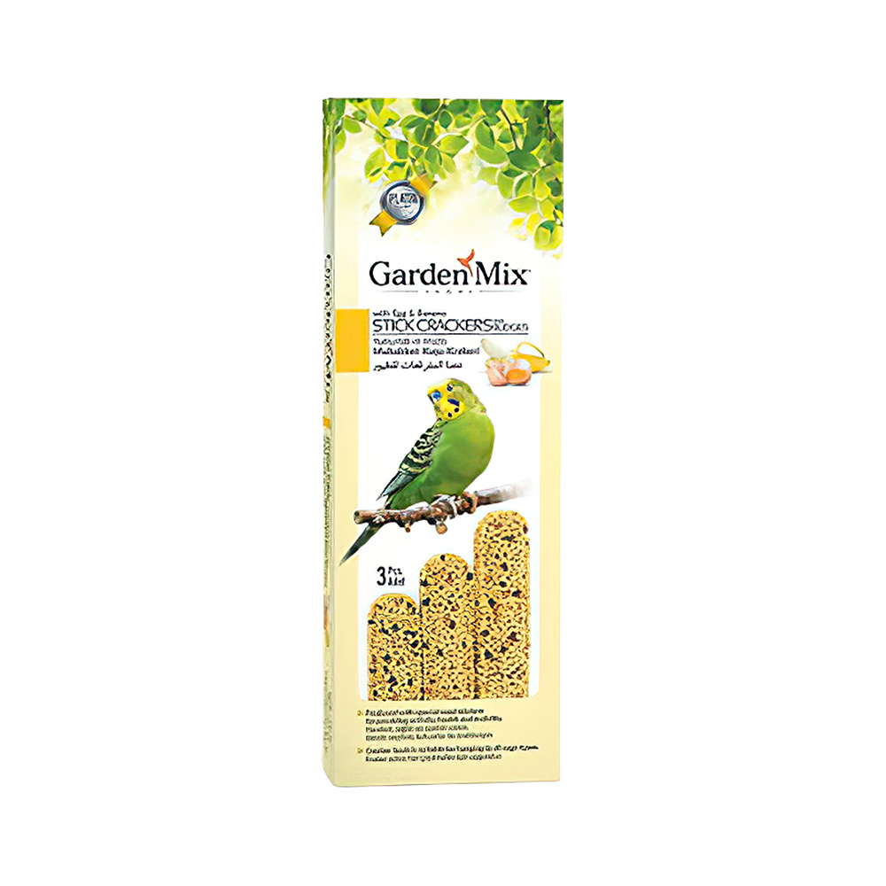 Garden Mix Muzlu Muhabbet Kuşu Krakeri 3'lü (80 g)