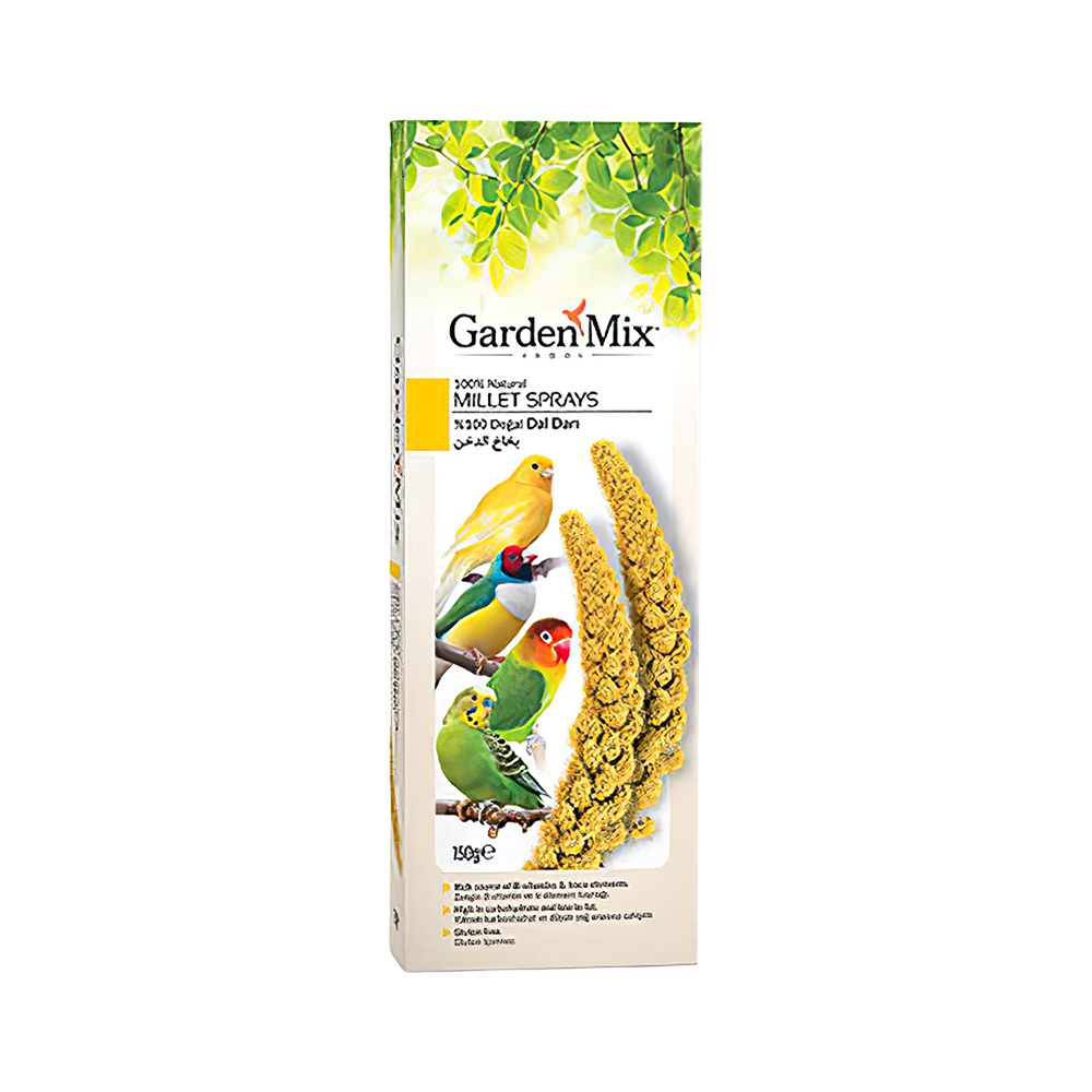 Garden Mix Platin Kuş Yemi Sarı Dal Darı (150 g)