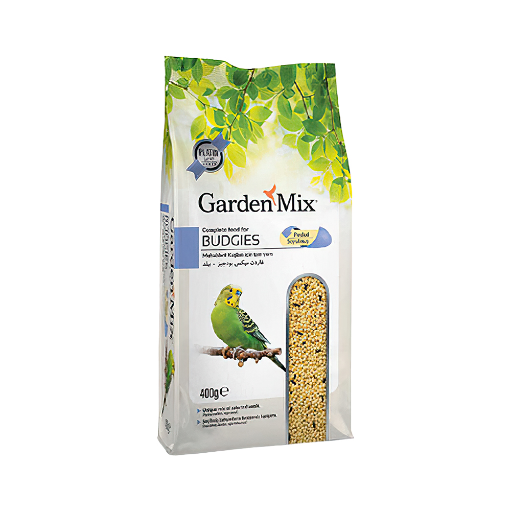 Garden Mix Platin Soyulmuş Muhabbet Kuşu Yemi (400 g)
