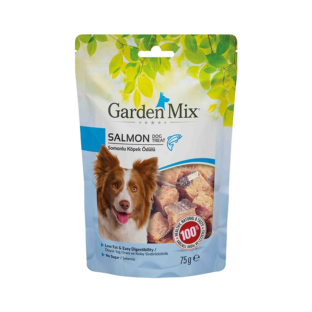 Garden Mix Somonlu Yuvarlak Köpek Ödülü (75 g)