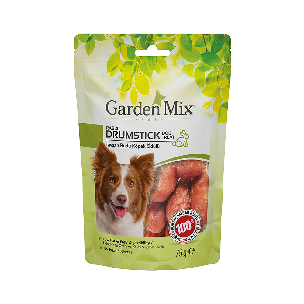 Garden Mix Tavşan Budu Köpek Ödül Maması (75 g)