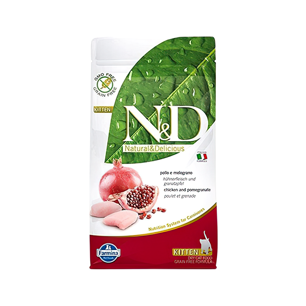N&D PRIME CAT CHICKEN & POMEGRANATE KITTEN 1,5 KG