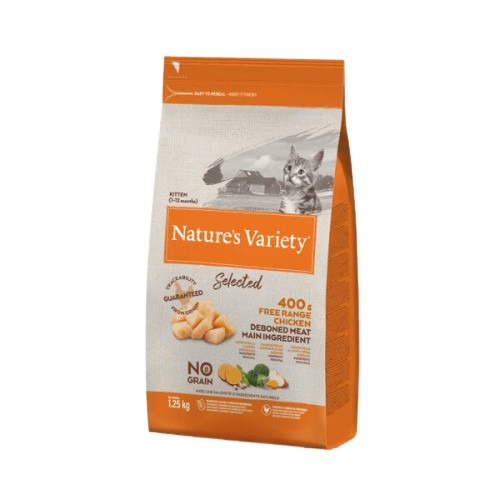 Nature's Variety Tahılsız Tavuk Etli Yavru Kedi Maması (1,25 kg)