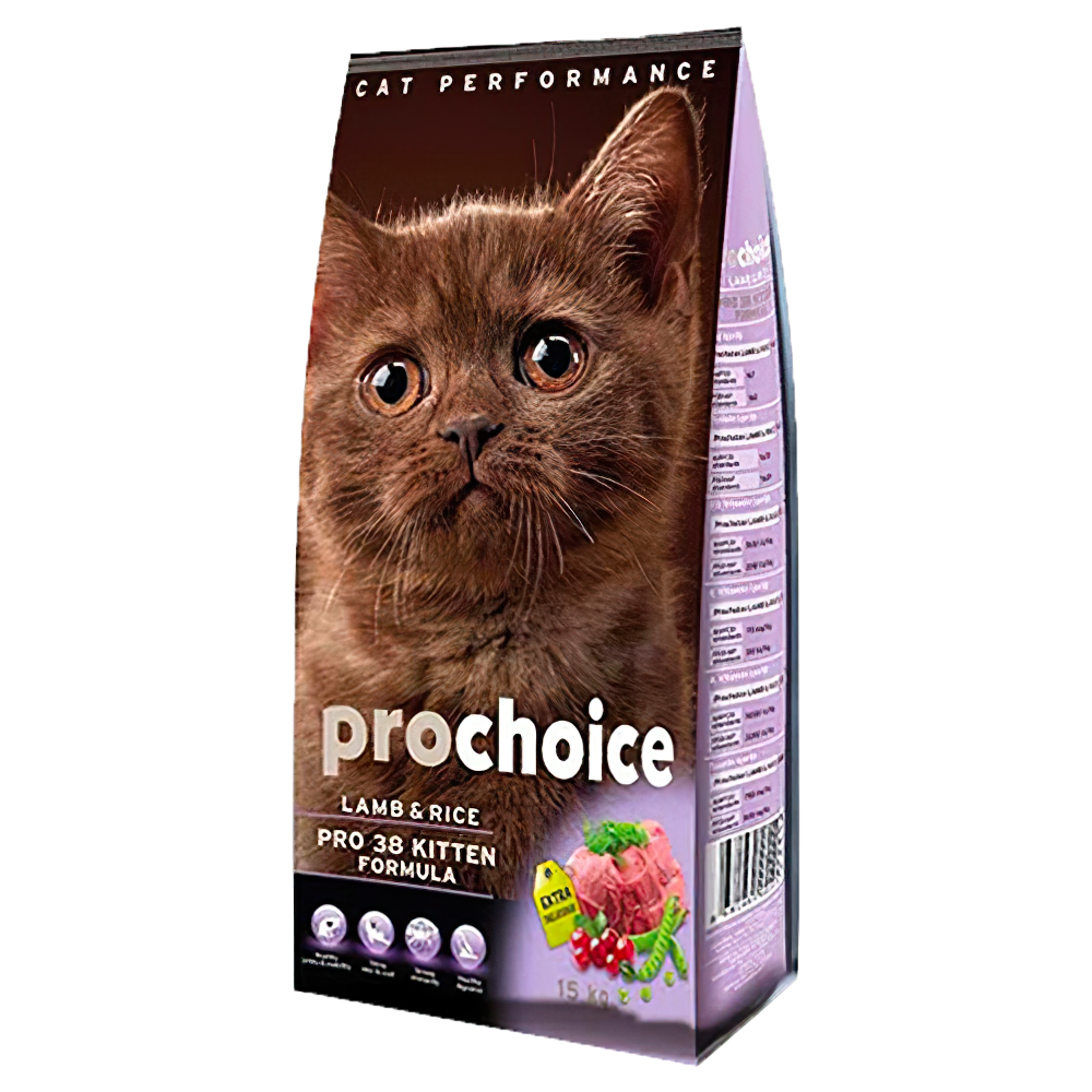 Prochoice Kuzu Etli ve Pirinçli Yavru Kedi Maması (2 kg)