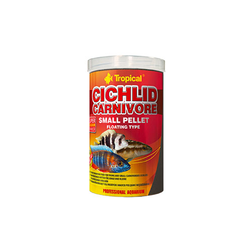 Tropical Cichlid Carnivore Small Pellet Balık Yemi (250 ml)