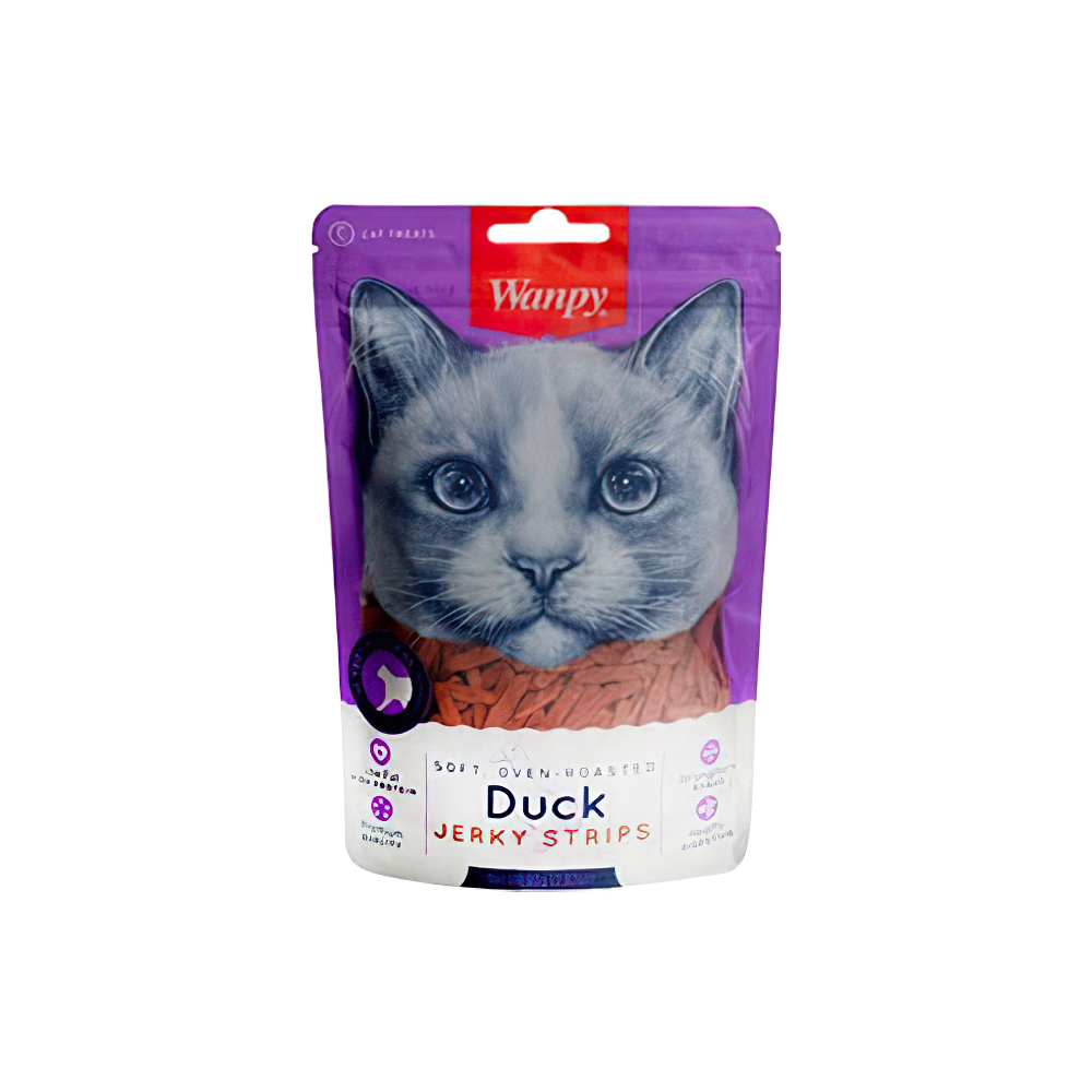 Wanpy Oven Roasted Fileto Ördek Etli Yumuşak Taneli Kedi Ödülü (80 g)